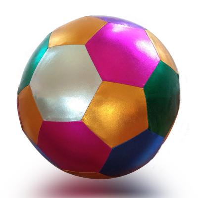 China Toy Large Inflatable Ball 60cm Cloth Fabric Soccer Ball Inflatable Toy for sale