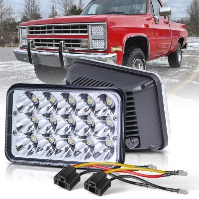 China The Rectangular Truck LED 4x6 Car etc. Off Road Square Headlight 4x6 Inch Heavy Duty Led Headlights 4x6 Led Headlight for sale