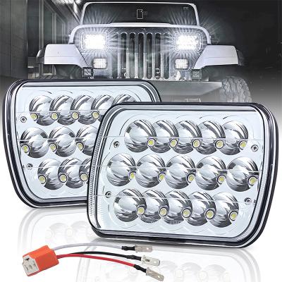 China truck etc. Off Road 5x7 Sealed High Low Beam 5x7 7x6 Dot Approved LED Beam LED Headlights For Truck Van for sale