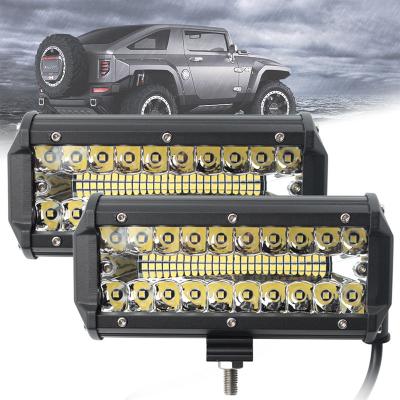 China Widely applied in different types of vehicles etc. High Bright 12-24V Auto Aurora LED Light Bar Lighting System Car LED Work Fog Lamp 12-24V. 2PSC for car for sale