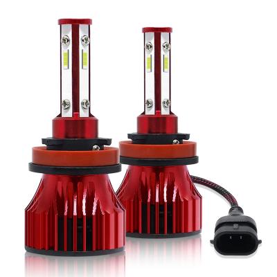 China For All Cars 200W LED Headlight Bulb 9005 9006 Super Bright 12V H1 H7 H4 LED Headlights for sale