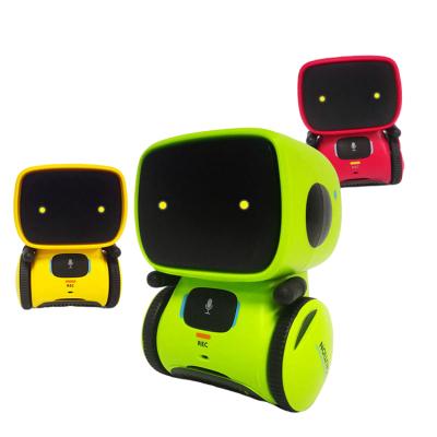 China Kindergarten Toys Cute Interactive Intelligent Smart Robots for Kids Dance Voice Control Touch Control Toys Interactive Robot for sale