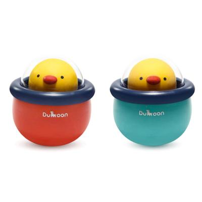 China Gilobaby Tumbler Baby Chicken Music Bell Baby Rattle Soft Educational Learning Toy for sale