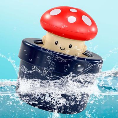 China Cute Material Bathroom Pot Flower Cartoon Toy Water Baby Shower Spray Toy Eco-friendly Design for sale