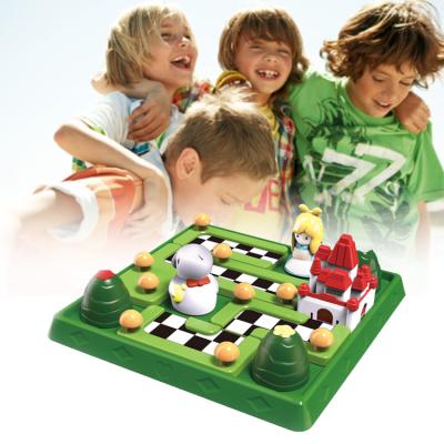 China Environmental Friendly Family Toys Alice Maze Puzzle Games Table Indoor Play Plastic Board Game for sale