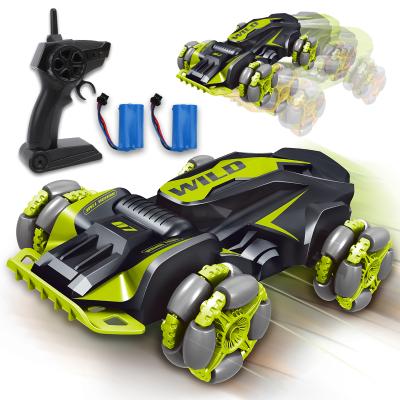 China Best RC Hobby Off Road Car Remote Control Toy Waterproof Amphibious Stunt Radio RC Car For Kids Children 1 24 4WD for sale