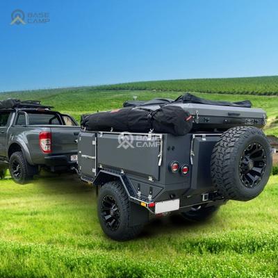 China China Manufacturer Australia Standard Luxury Light Noise House Top Camping Camper Trailers Off Road Caravans for sale