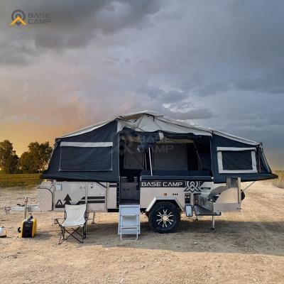 China Customized Light Size Europe Standard Pop Camper Mini Caravan Trailer for sale