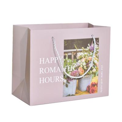 China Manufacturing Recyclable Paper Bag For Clothes And Shoes Custom Logo Card Paper Bag Gift Blank Paper Bag for sale