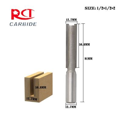 China Factory Supply Woodworking Carbide Wood Drilling Double Edge Straight Milling Cutter for sale