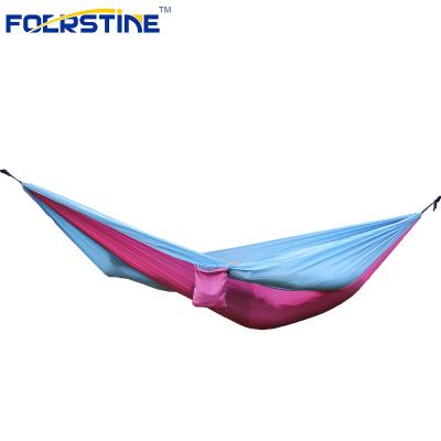 China Wholesale Custom Nylon Double Adult Portable Outdoor Camping Hammock for sale