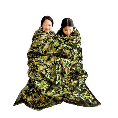 China Outdoor Camping Survival Rescue Warm Sleeping Envelope Type Emergency Sleeping Bag for sale