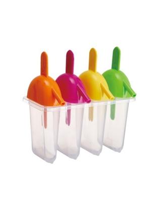 China Hot sale4pieces china huangyan Popsicle molds/ ice pop maker/Ice mold/Ice tray/ Popsicle maker for sale