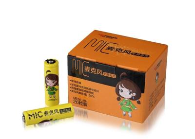 Cina Karaoke ricaricabile Mic Battery dell'OEM 1.2v aa in vendita