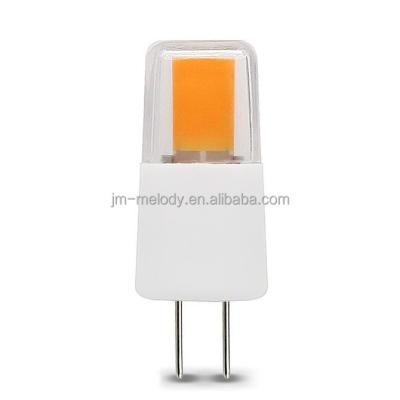 China Indoor Using New G4 2W GY6.35 2.5W 3.5W COB LED Bulb Light AC 110v 230V 220V DC12V Non Flickering Corn Free Lamp Dimmable for sale