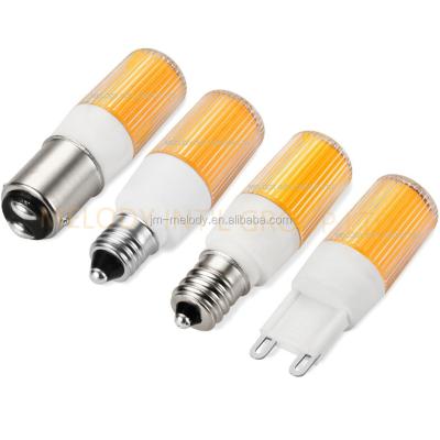 China Indoor Using Good Quality Ceramic Bulb E11 E12 E14 G9 220V 3W B15 Dimmable 4.5W BA15S BA15D LED Bulb 220v Ceramic Lamp 110V 100v 24V for sale