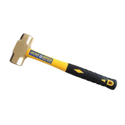 中国 NON SPARK 2LB PROFESSIONAL 65% BRASS FIBERGLASS HANDLE GROUND 販売のため