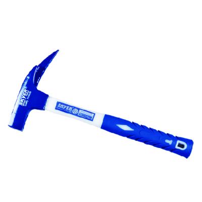 中国 Roofing Hammer 600g Fiberglass Handle Milled Face Roofing Hammer 販売のため