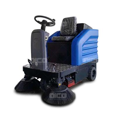 China OR-C1260 Hotels Garage Dust Collecting Machine Mini Sweeper For Sale Floor Trash Sweeping Machine for sale