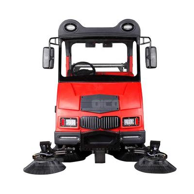 China food & Beverage factory OR-X11 battery road sweeper machine street sweeper truck for sale electric power sweeper for sale