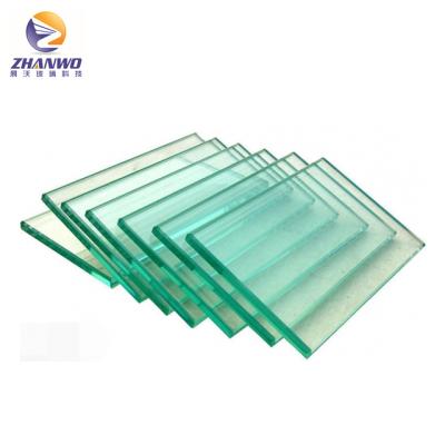 China 8mm modern; 10mm; 12mm clear tempered glass for shower enclosure and partition per square meter price for sale