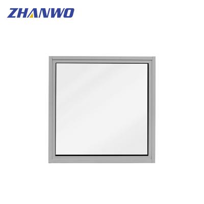 China 2021 Modern Design New Fixed Aluminum Window Fixed Stained Glass Fittings Price Aluminum Fixed Window for sale