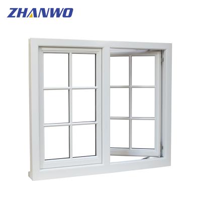 China Waterproof + Casement Aluminum Window Sound Insulation Swing Design Customization Aluminum Frame Windows for sale