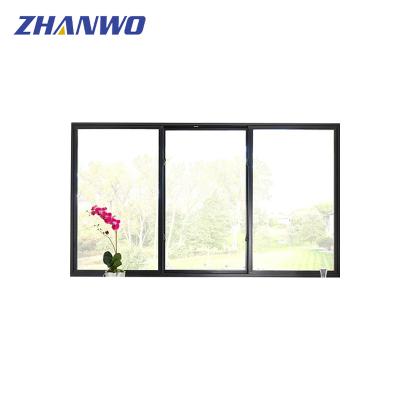 China Folding Aluminum Screen Window Glass With Aluminum Frame Sliding Window for sale