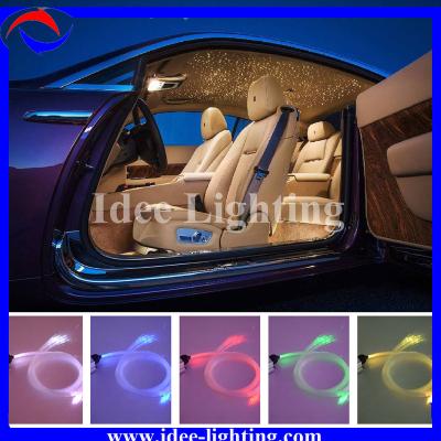 China Aluminum Alloy DIY 12VDC Fiber Optic Light Kit For Car Decoration for sale