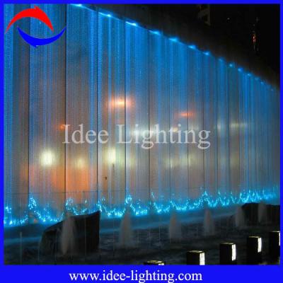 China Multicolor PMMA PVC Fiber Optic LED Curtain for sale