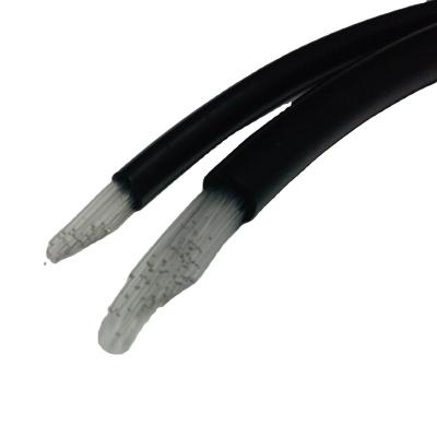 China LANDSCAPE Multicore Fiber Optic Cable with Black PVC 7*0.75mm 100m/roll for LED Pool Light for sale