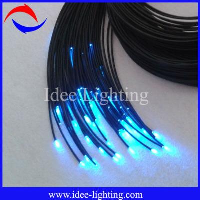 China Aluminum Alloy 2.2mm Plastic End Light Fiber Optic Cables For Lighting for sale