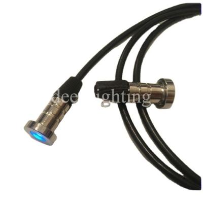 China fiber optic end fitting for swimming pool, sauna, ground, ceiling EP-45 for sale