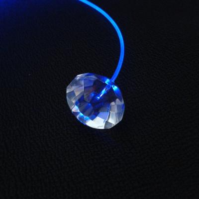 China Hotel Beads Crystal Beads For Fiber Optic Chandelier for sale