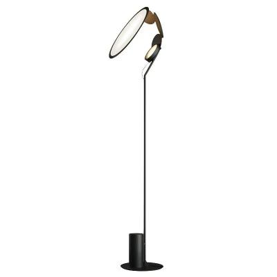 China Post Modern Designer New Design Modern Standing Floor Lamps Led Metal Black Acrylic Showroom Ground Floor Indoor Decorative Light for sale