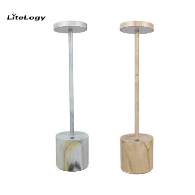 China 2021 3-level brightness amazon friendship customized read bedroom modern designer metal table lamp ceramic marble touch led desk light for sale