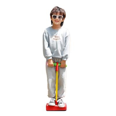 China Durable Sports Balance Jumping Frog Toys Kids Bounce Sticks Foam Jumper Pogo Stick For Kids for sale