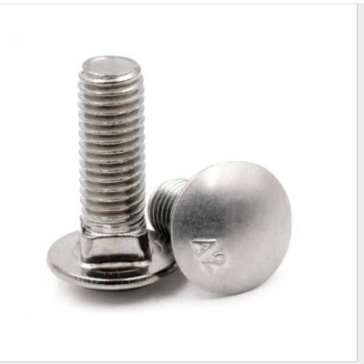 China Hot Sales DIN603 Stainless Steel Square Head Bolt Carriage Bolt for sale