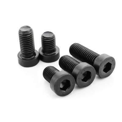 China Flat Head 12.9 High Strength Black Hex Socket Allen Head Bolt for sale