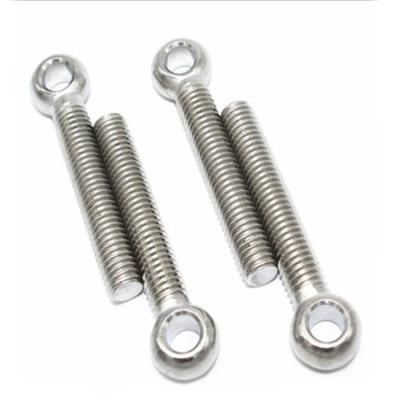 China DIN 444 M6 M8 M10 M12 Stainless Steel Threaded Shank Eye Gland Lifting Eye Bolt for sale