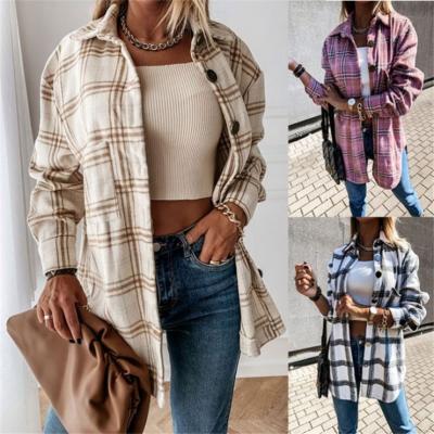 China Best Selling Breathable Corduroy Long Sleeve Jackets Solid Winter Clothes For Women Girl's Casual Coats Women Tops for sale