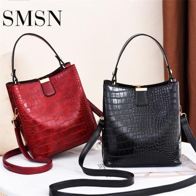 China Others Fashion PU Leather Custom High Quality Crocodile Pattern Women Bags Handbag 2022 for sale