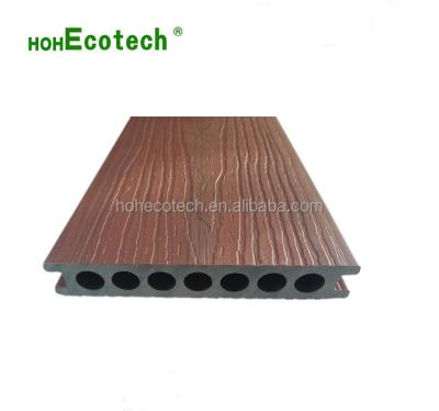 China Fully Scratch Co-Extrusion WPC Decking Swimming Pool wpc Decking UV-Resistant Protection for sale