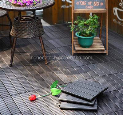 China Exterior Tiles Wood Plastic Composites (WPC) Bathroom Tiles for sale