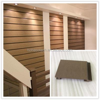 China Easy Care Exterior WPC Wall Panel , Exterior Wood Wall Cladding for sale