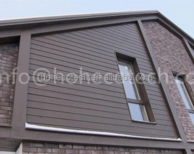 China Exterior Exterior Composite Plastic Wood Wall Paneling Wall Cladding Wall Sliding for sale