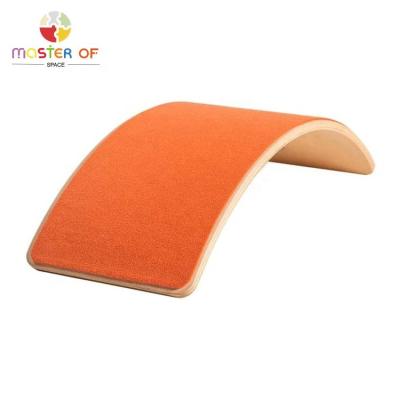 China 3-60 years old wooden winding board toys yoga balance educational game for kids W01F065E for sale