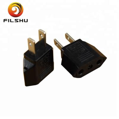 China Travel Power Plug Adapter Residential/Multipurpose Universal EU EURO to US USA Adapter Converter AC Power Socket Adapter Connector for sale