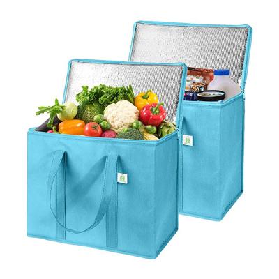 China Food Packaging Waterproof Large Capacity Insulated Cooler Cooler Shopping Bags for sale