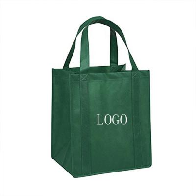 China Large Capacity Eco - Friendly Promotional Durable Eco Friendly Custom Logo Printed Non Woven Shopping Bags for sale